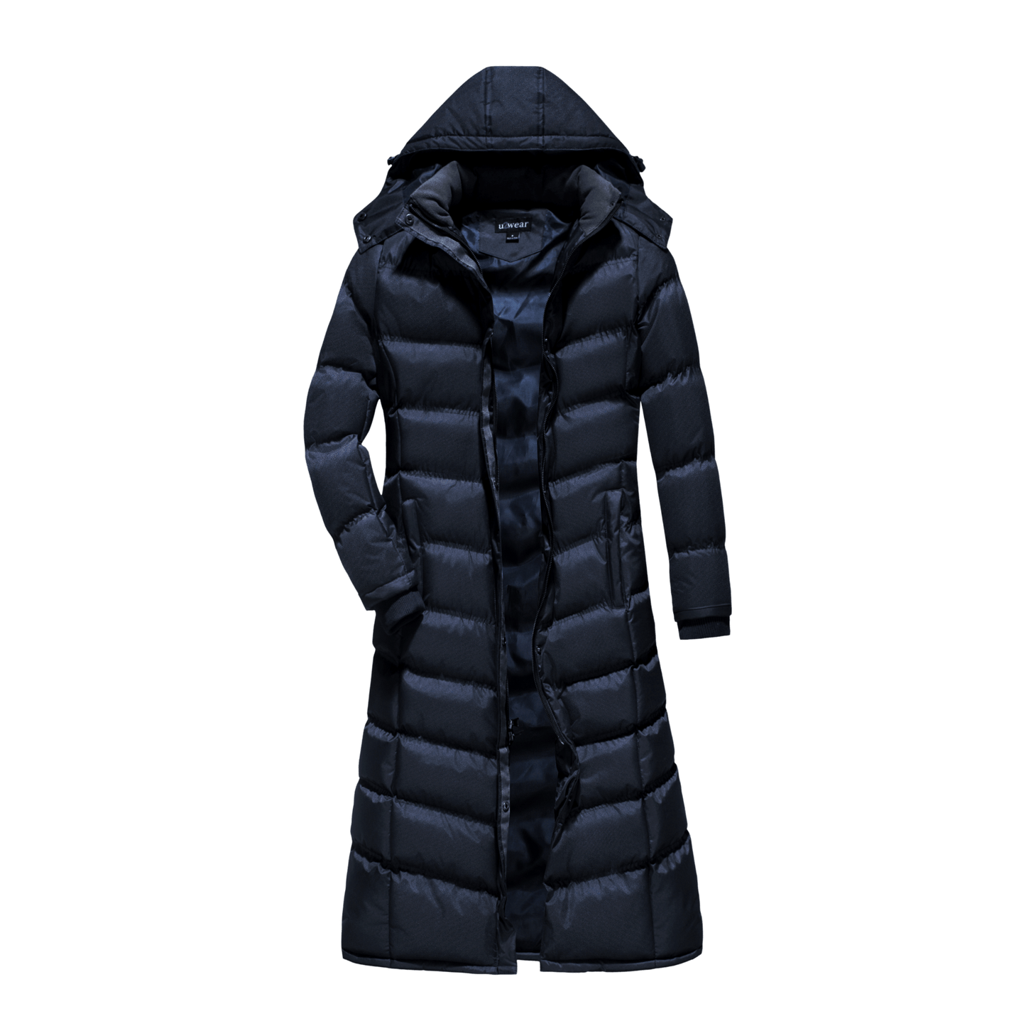 U2Wear Full Length Ladies Water Resistant Puffer Coat