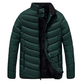 Men's Classic Bomber Jacket with Faux Fur Lining