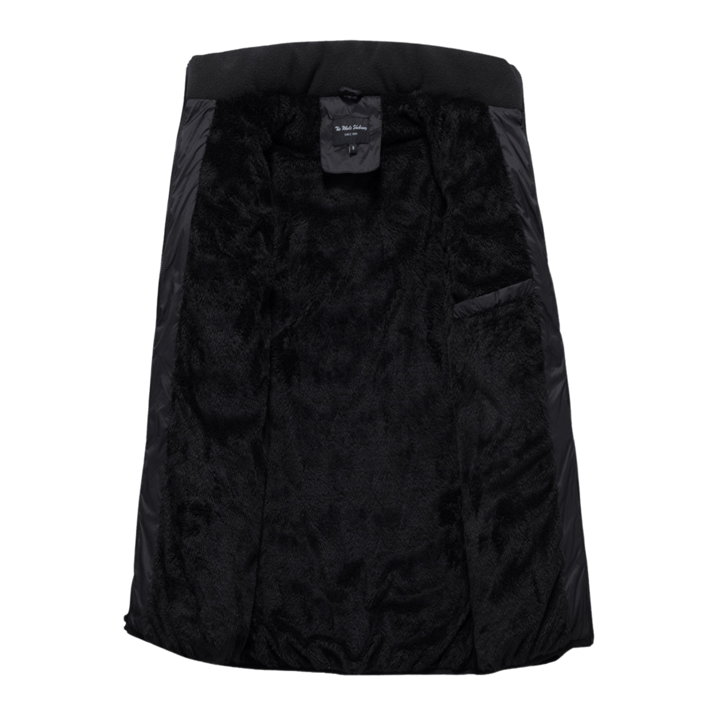 Men's classic Puffer bomber jacket with faux fur lining