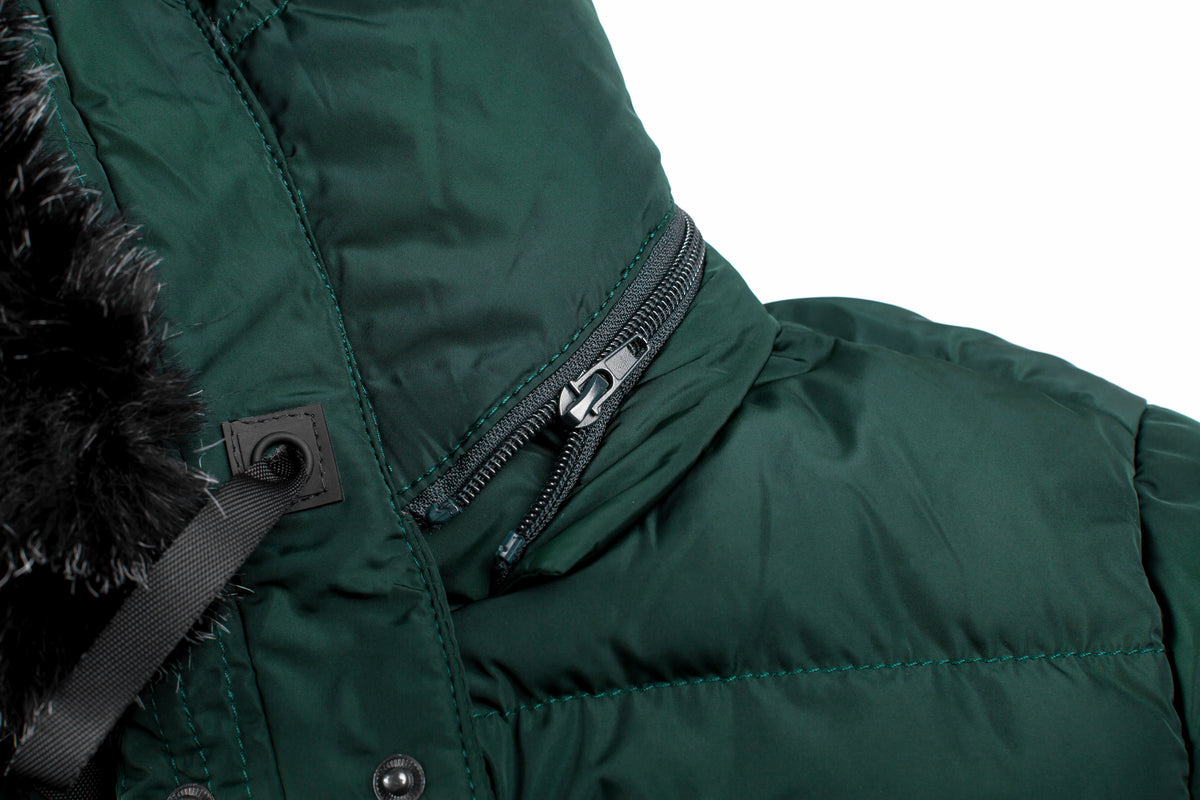 Zip-off hood attachment
